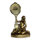 Vintage antique woman pendulum