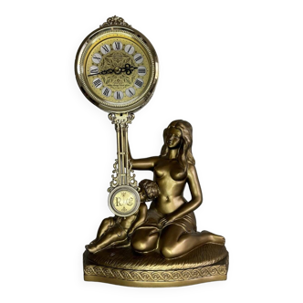 Vintage antique woman pendulum