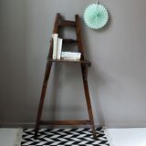 Oak floor shelf