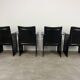 8 style Korium leather chairs in the style of Matteo Grassi