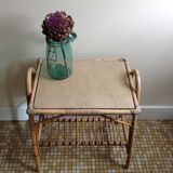 Rattan table