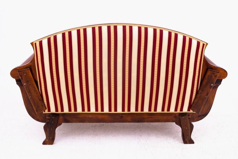 Antique sofa from the late 19th century, Northern Europe. After renovation.