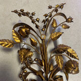 Wall light in the style of Hans Kögl, mid-20th century.