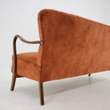 1940s Alfred Christensen 3-Seater Sofa ,Denmark