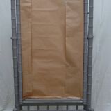 Large bamboo-style wooden cheval mirror, 19th century, Napoleonic II period.