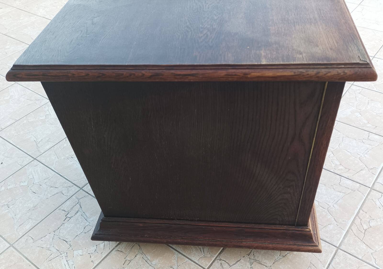 Art Deco oak desk