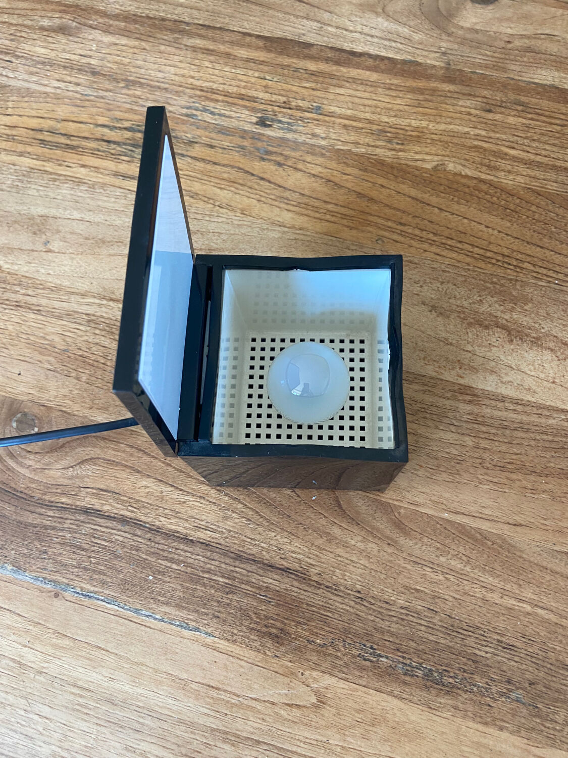 Cuboluce bedside lamp by Cini & Nils