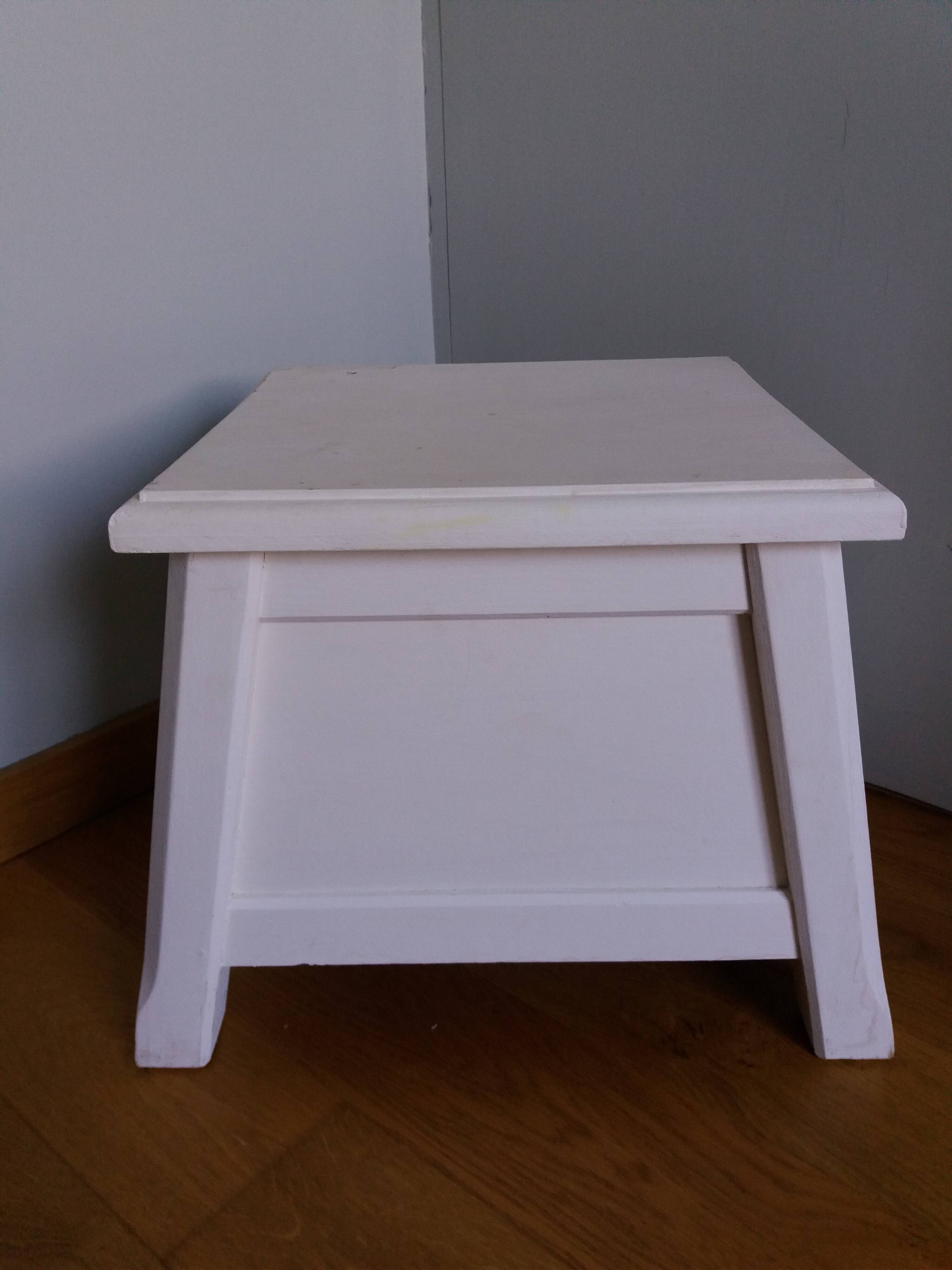 Storage box stool, step