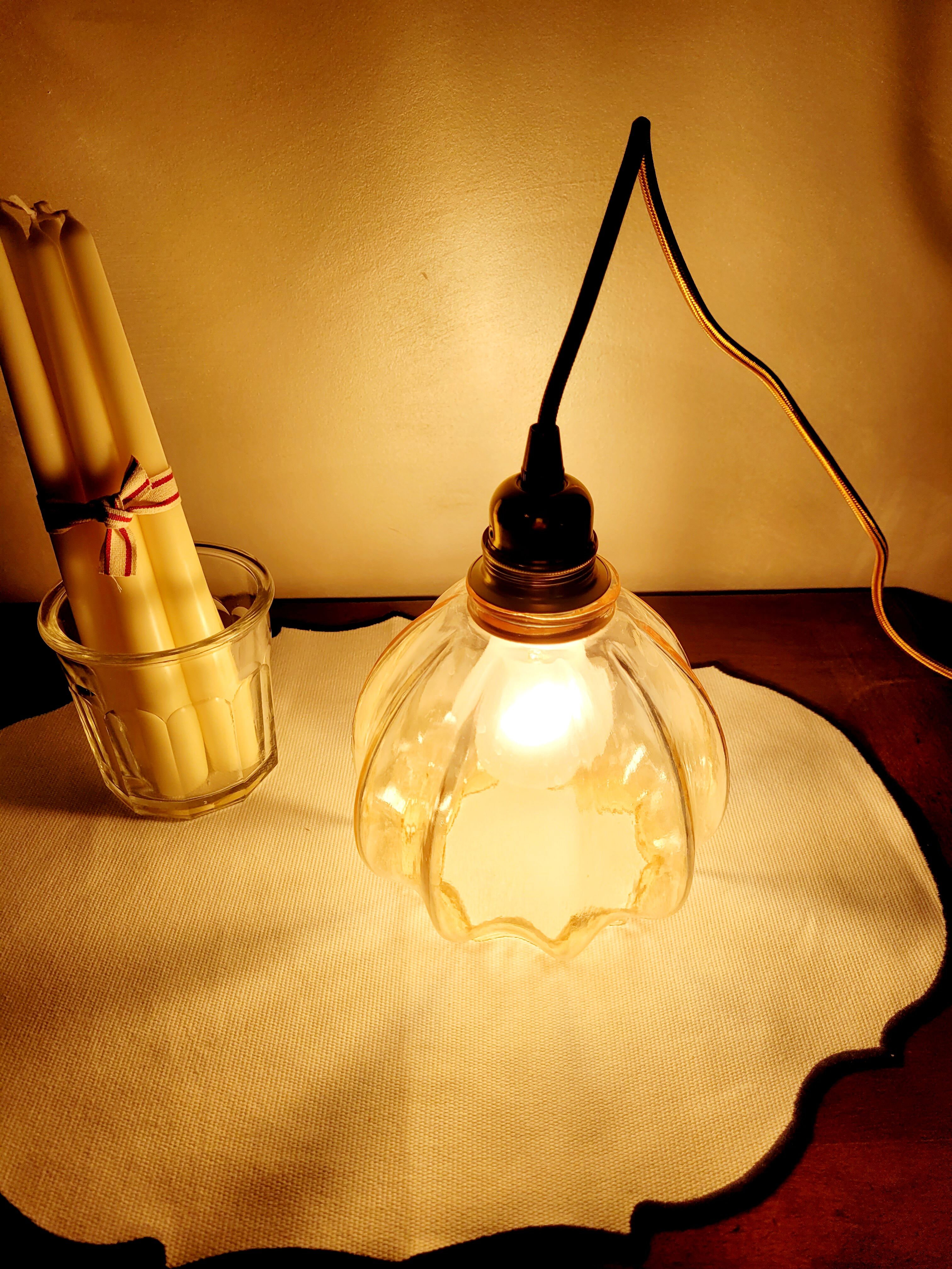 Vintage walking lamp