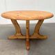 Table basse vintage en pin danois de Burchardt Nielsen, années 1970
