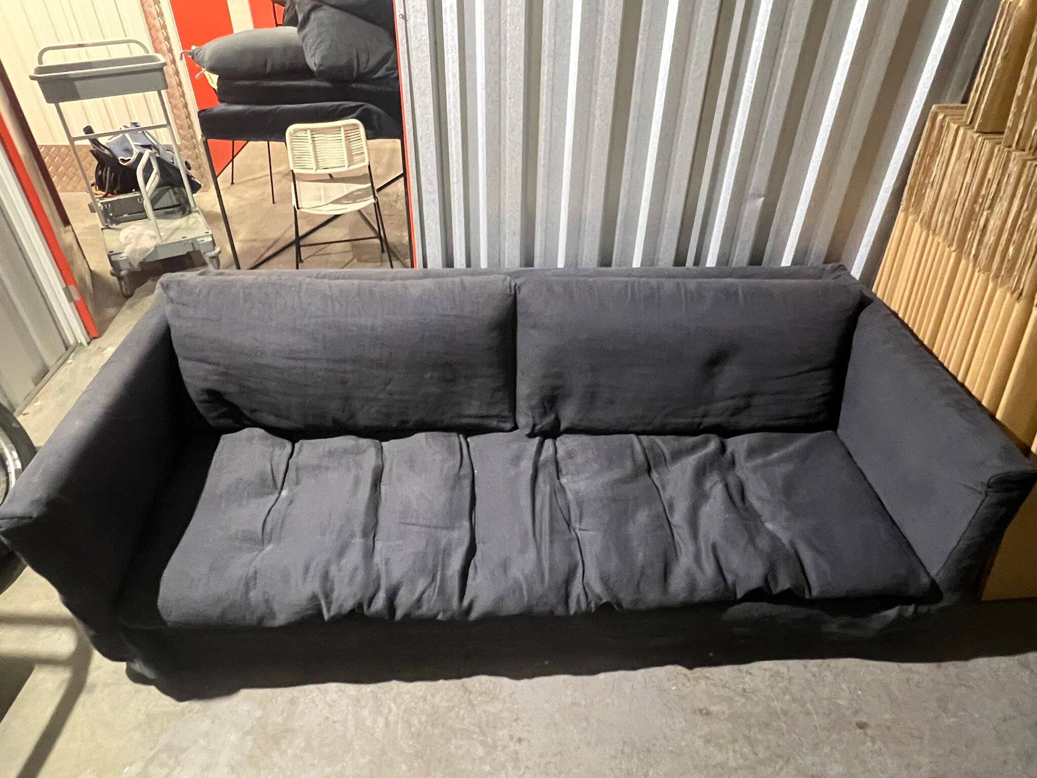 Adar blue Caravan sofa