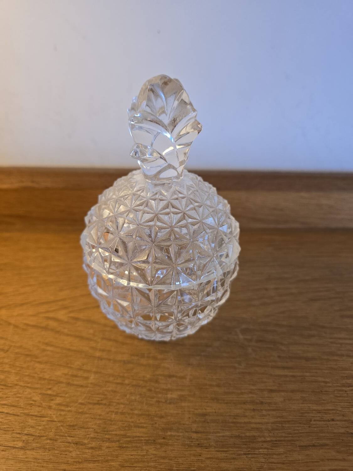 Crystal pineapple sweet bowl from the 1960s.