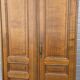 6 solid oak partition doors, 277cm in height (exceptional model)