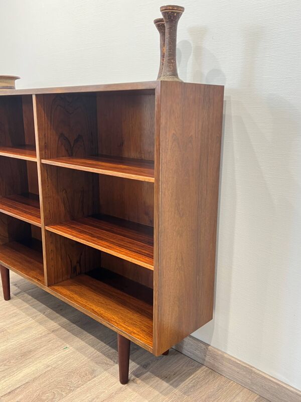 Meuble bibliothèque en palissandre par Omann Junior Danemark