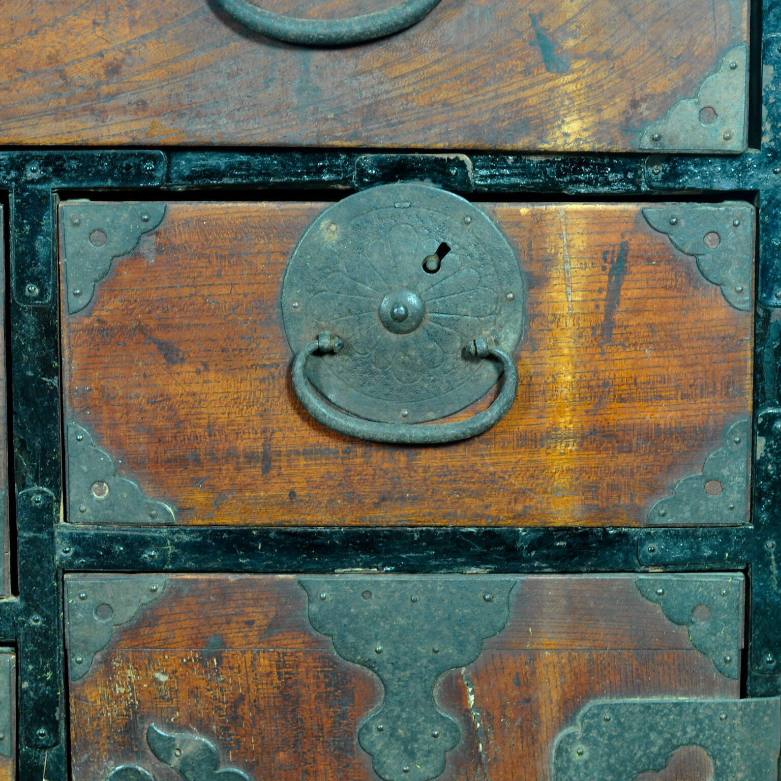 Japanese Tansu chest of drawers, circa 1890