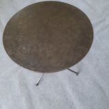 Iron pedestal table at the end of the 19th century