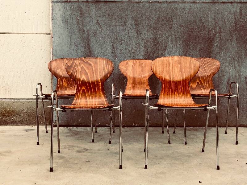 Beautiful Tubax pagwood chairs – The Belgian butterfly chairs