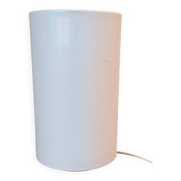 White metal tea light lamp, 1970.