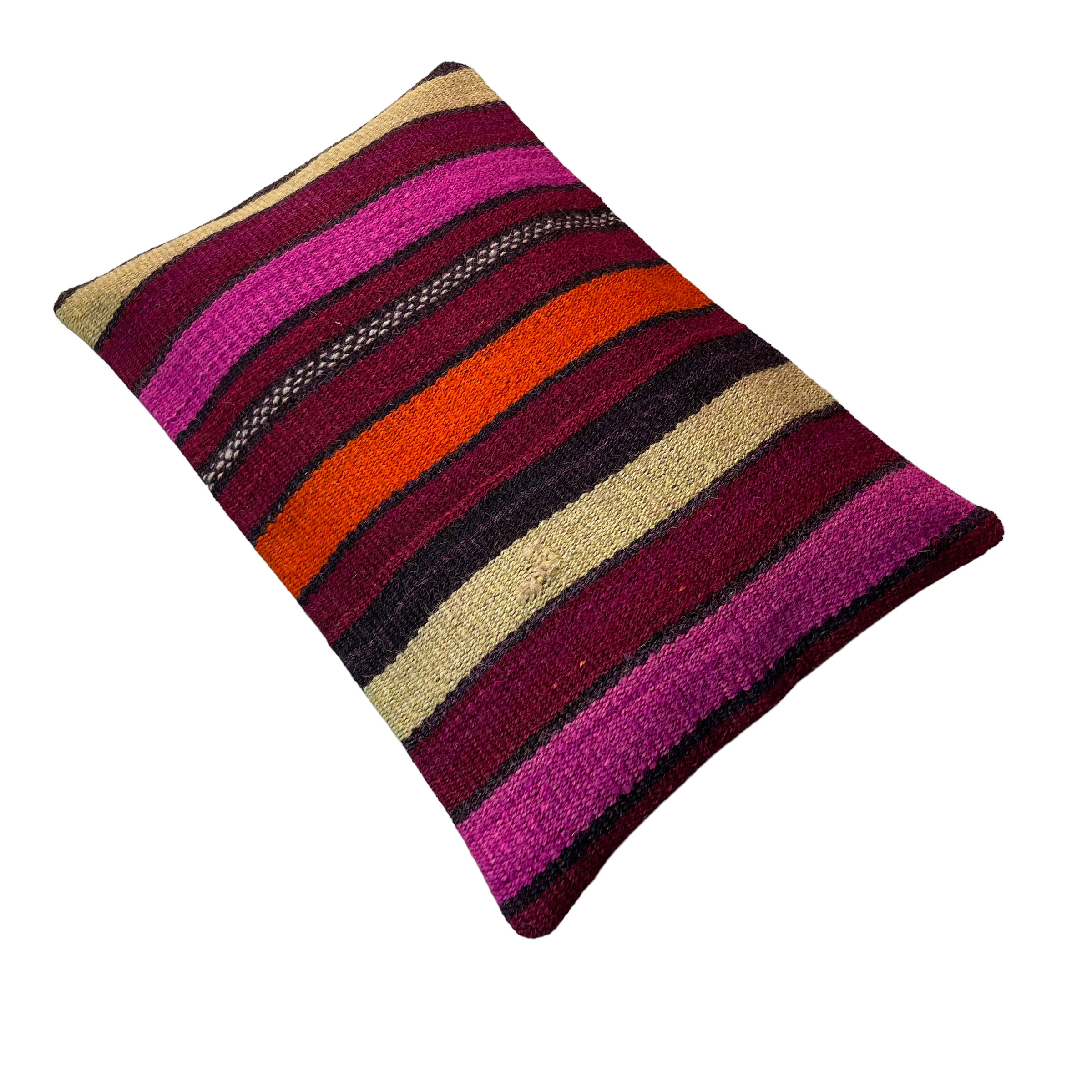 Housse de coussin vintage turque faite à la main, 30 x 50 cm