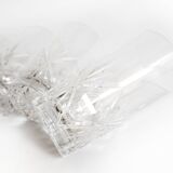 4 verres à whisky en cristal