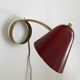 Brass and ceramic bedside lamp 1950