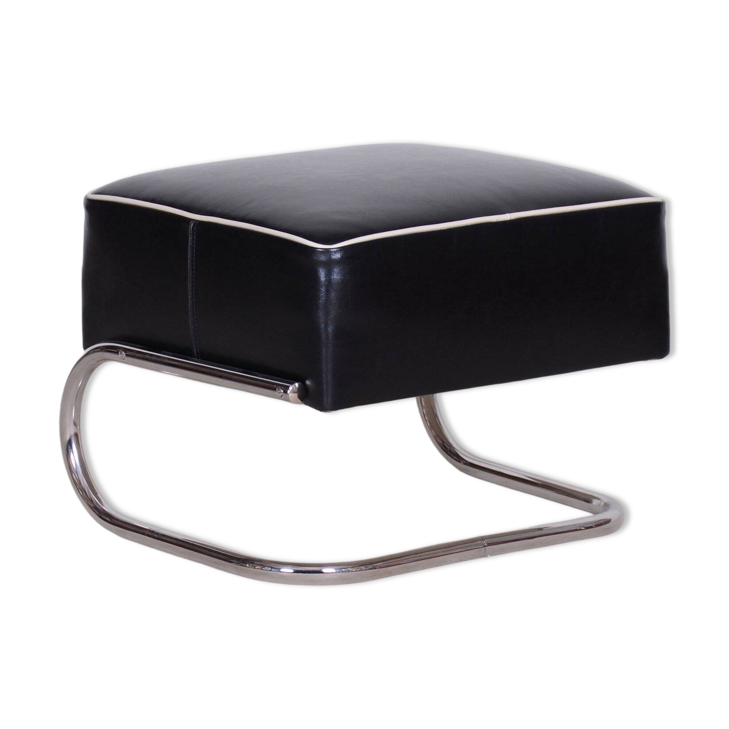 Bauhaus Foot Stool attributed to Robert Slezák, 1930s