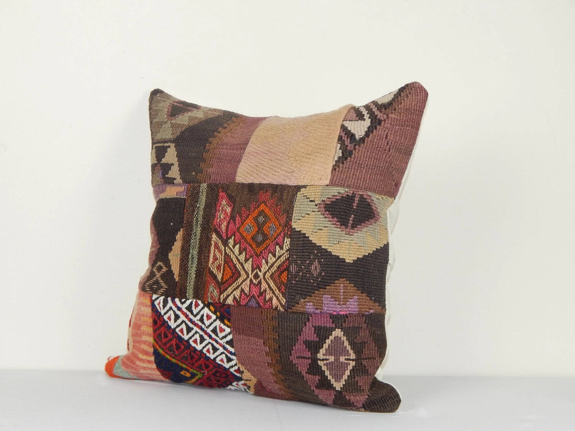 Vintage kilim cushion cover 51x51 cm