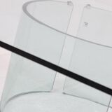 Italian Modern Glass Coffee Table by Gallotti & Radice 1970s