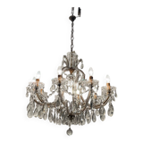 Large Crystal Maria Teresa Chandelier 1950's