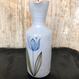 Old pitcher roger capron de vallauris painted ceramic