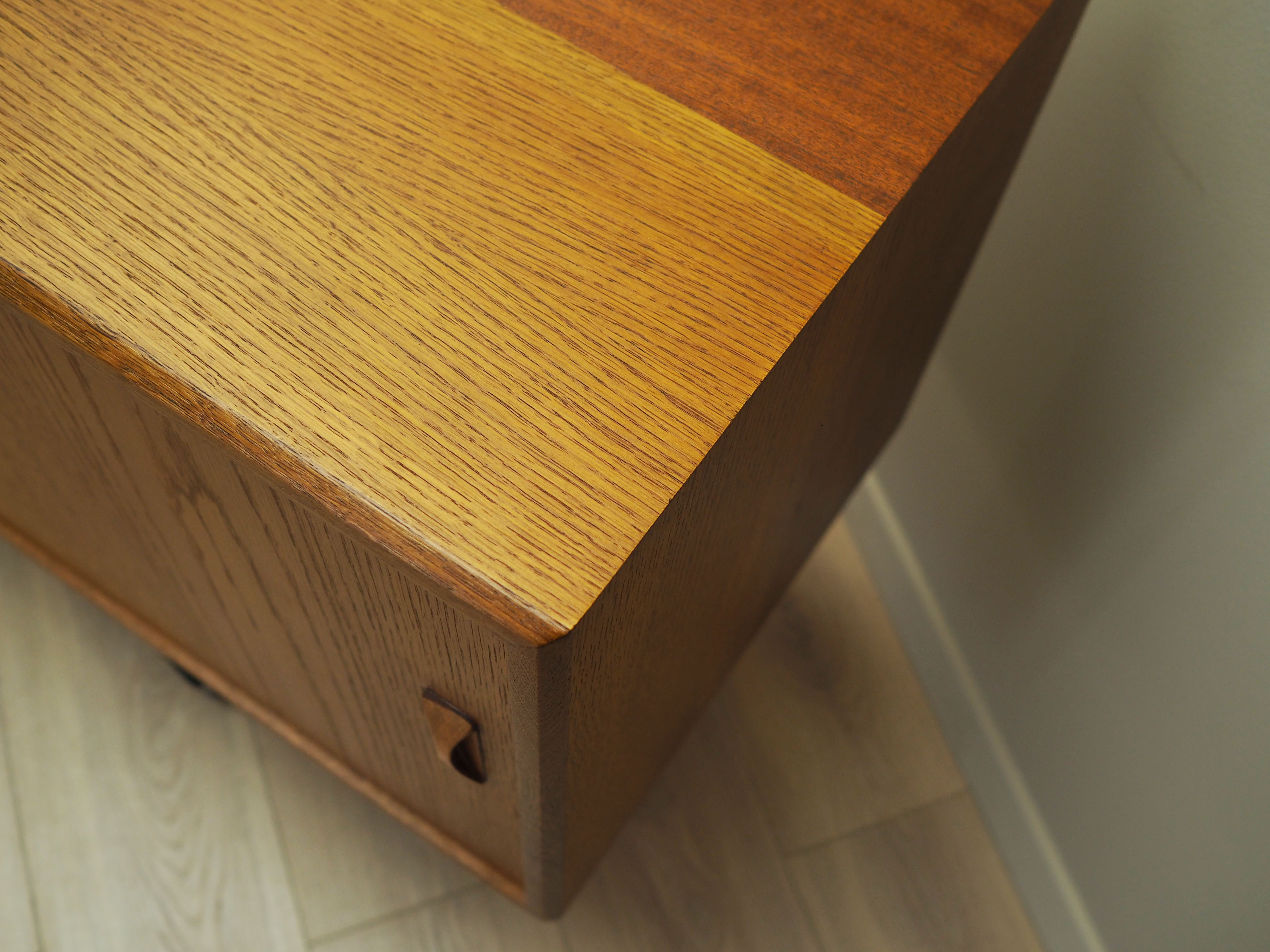Oak sideboard, Danish design, 1960s, manufactured by Clausen & Søn