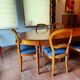 Dining table + 6 chairs in classic style (Louis-Philippe)