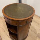 Swivel English bookcase