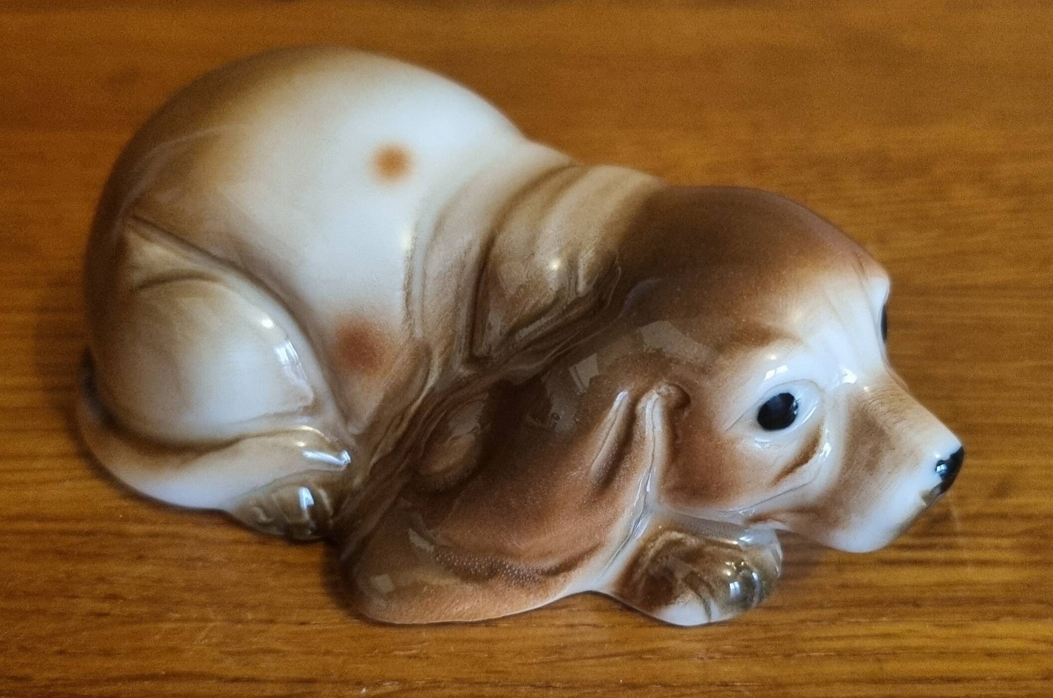 Figurine chien Cocker en céramique