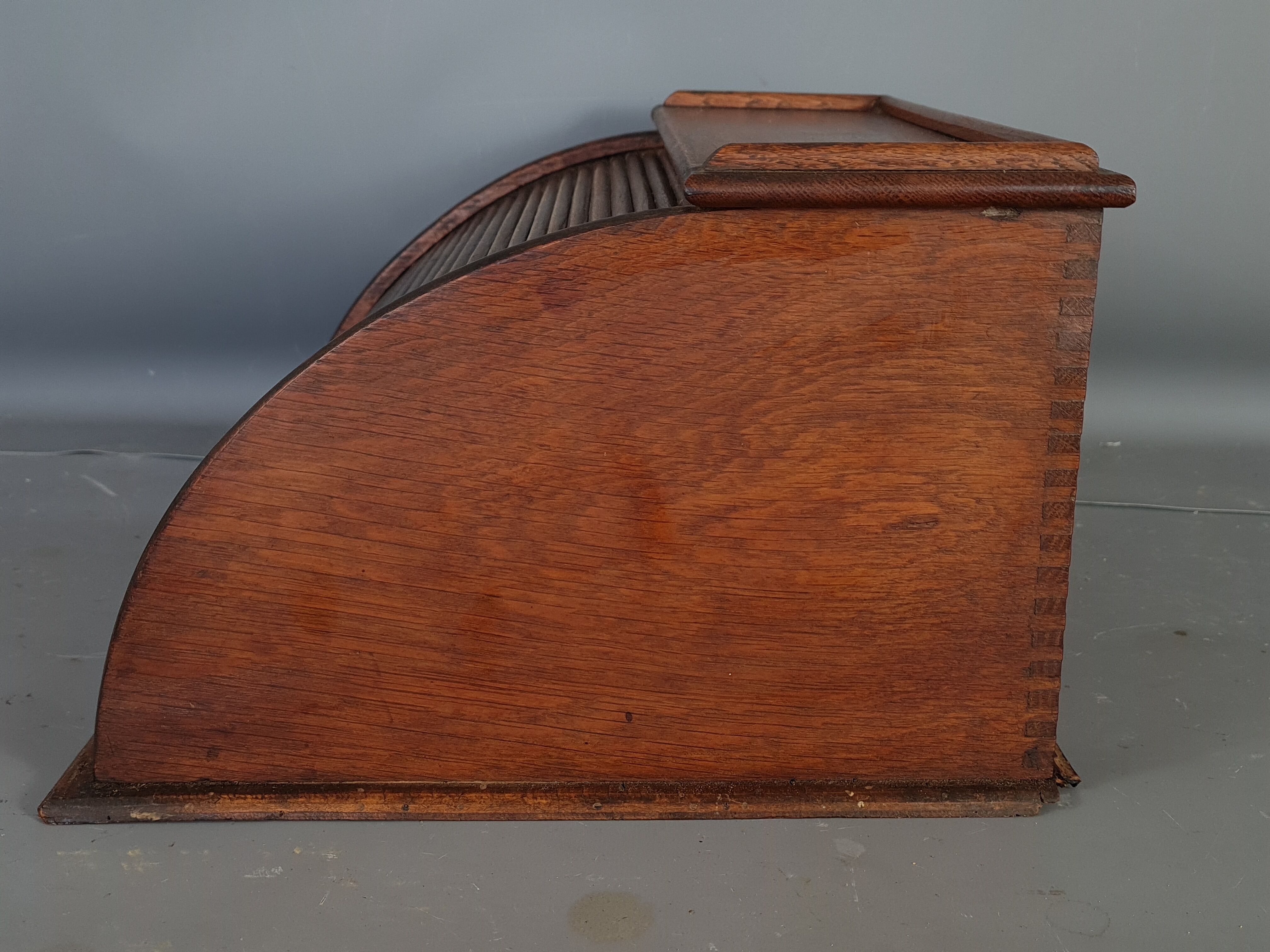 Curtain box for mail or documents to be placed on desk around 1920-1930 sb