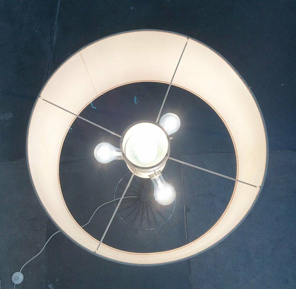 Mid-century Space Age floor lamp by Kinkeldey, 1960s.