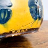 Vase Art déco en céramique vernissée signé René Nicole, 1930