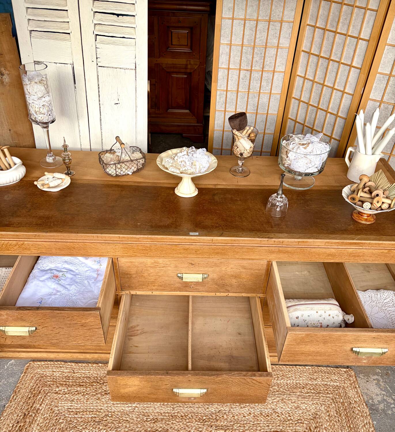 Old haberdashery counter