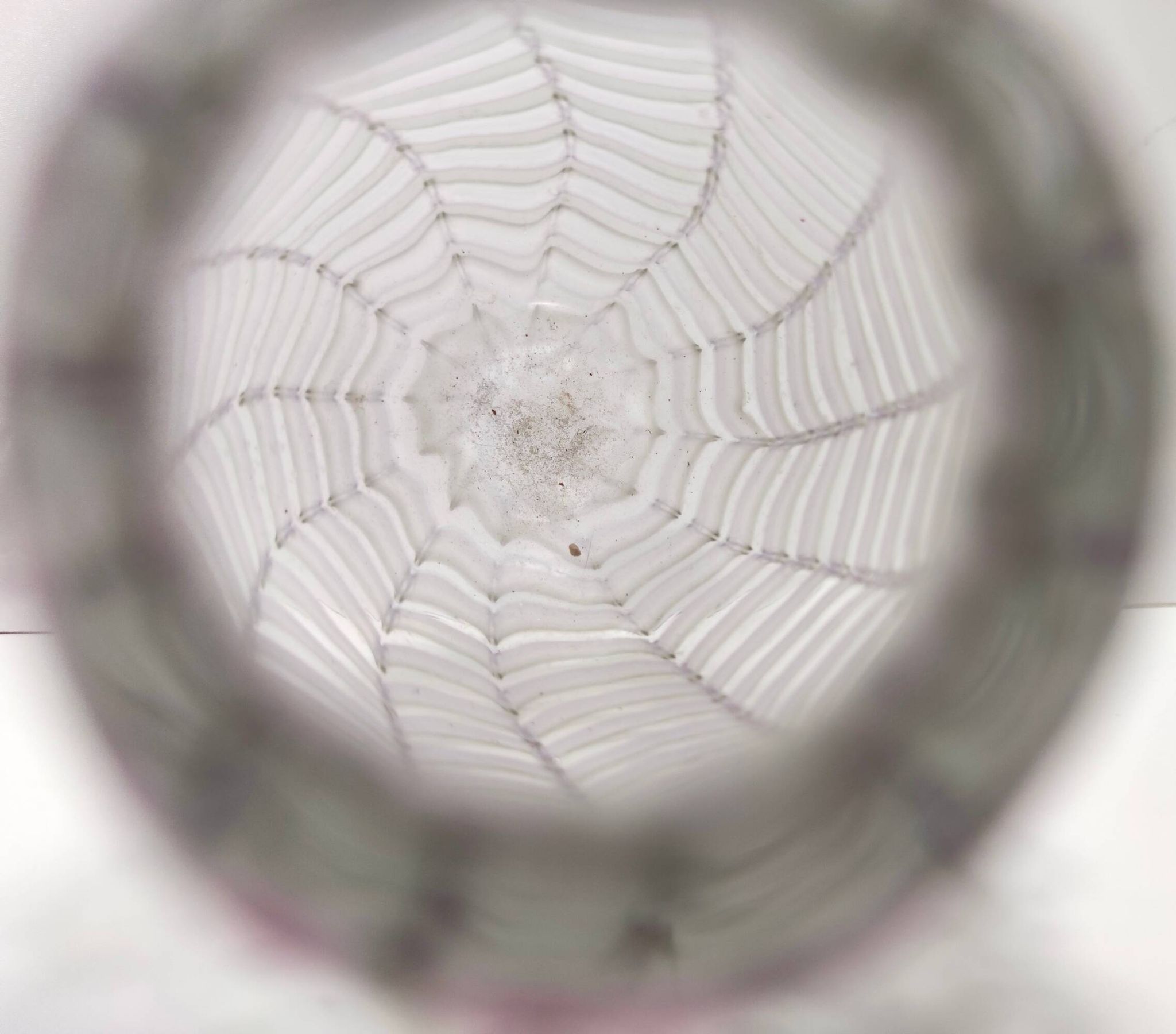 Lilac and Transparent Murano Glass Vase by Alberto Donà, Italy
