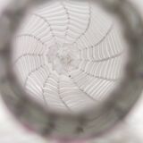 Lilac and Transparent Murano Glass Vase by Alberto Donà, Italy