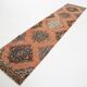3x12 Oriental Orange Persian Runner Rug, 89x384Cm