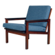 Fauteuil Capella par Illum Wikkelso pour Niels Eilersen. 1959.