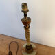 Bronze/brass and onyx lamp base