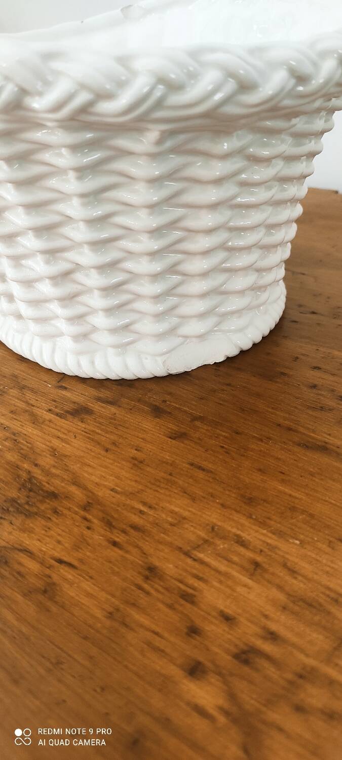 Large ceramic basket