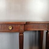 Mahogany console