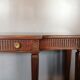 Mahogany console