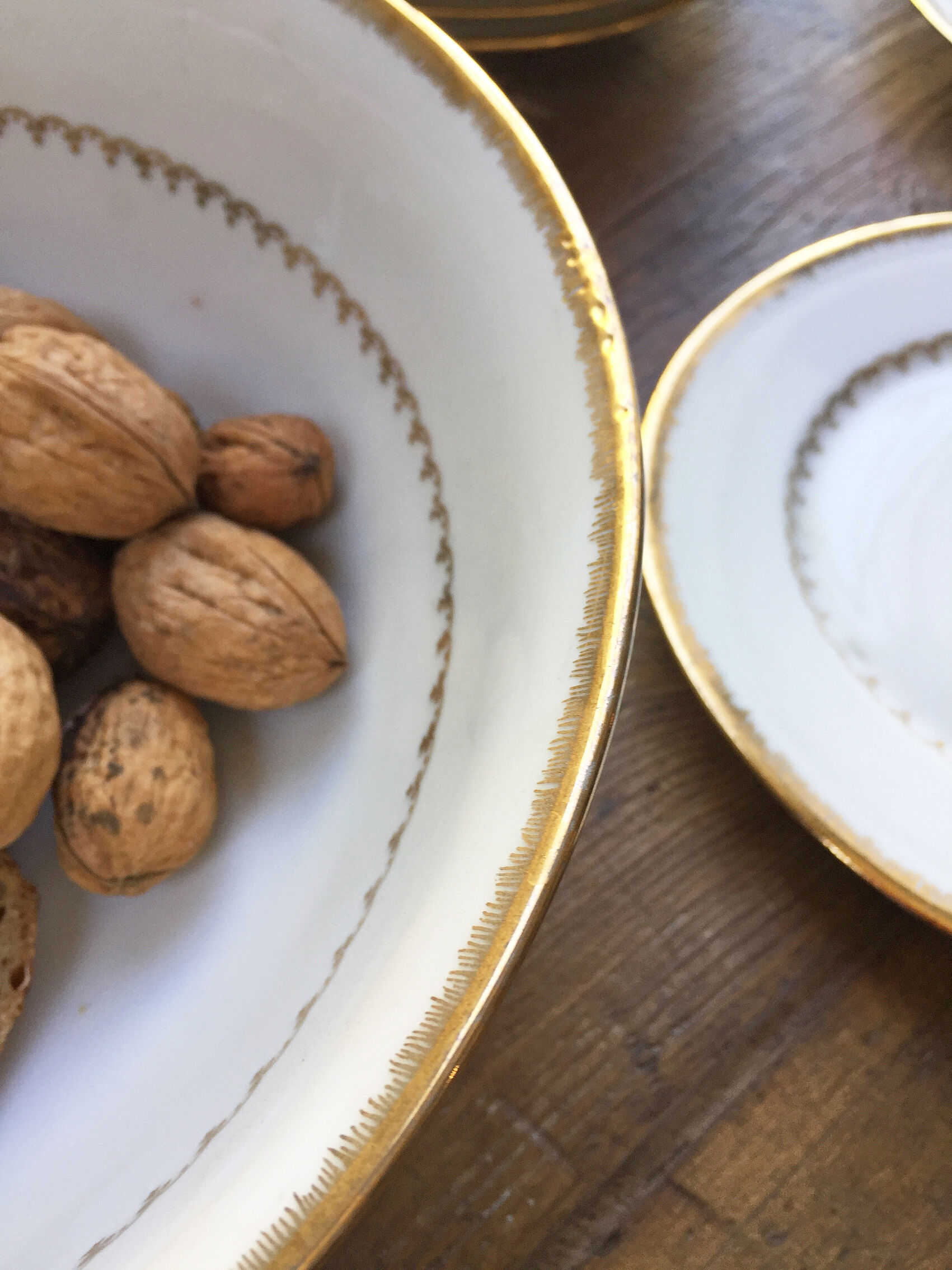 Set of plates and dessert dish Limoges
