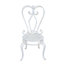 Wrought iron garden chair