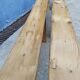 Pair of solid wooden farm benches