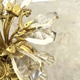 "Hot Air Balloon" Ceiling Light – Gilded Bronze & Crystal (7 Lights)